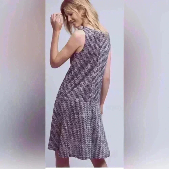 Anthropologie | Maeve Westwater Chevron multicolor Knit Dress Womens Size Small - Picture 14 of 14